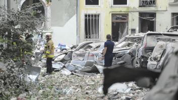 Rusia ataca un bloque residencial y deja cinco muertos y 50 pisos dañados en Leópolis