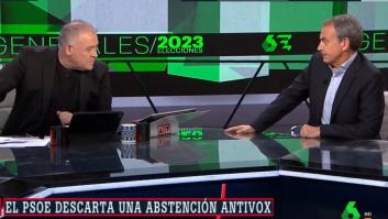 Zapatero corta en directo a Ferreras para ser muy contundente contra las palabras de Feijóo sobre Correos