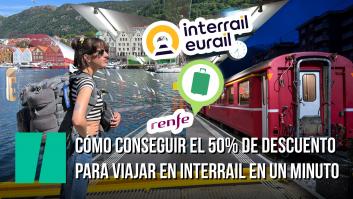Cómo conseguir el 50% de descuento para viajar con Interrail en 1 minuto