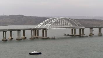 Restablecido parcialmente el tráfico en el puente de Crimea tras el ataque con drones