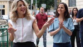 Yolanda Díaz y Ione Belarra piden juntas el voto por primera vez tras la crisis entre Sumar y Podemos