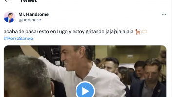 Pedro Sánchez llega a un acto en Lugo y lo que sucede en ese instante no tiene nombre
