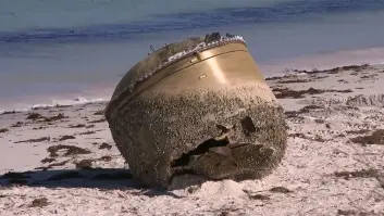 Un país asume la propiedad del misterioso objeto metálico hallado en una playa de Australia