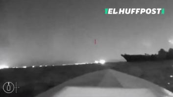 El vídeo que muestra un supuesto ataque con dron a un buque de guerra ruso