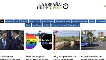 El PSOE lanza una web sobre "La España de PP y Vox"