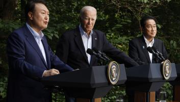 EEUU, Corea del Sur y Japón oficializan su acuerdo trilateral en Washington para frenar a Pekín y Pyongyang