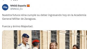 Un diputado del PSOE arrasa al darse cuenta de algo en este tuit de las Nuevas Generaciones del PP sobre Leonor