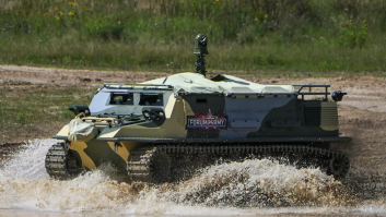 Rusia lanza un vehículo nuevo a la guerra en tiempo récord