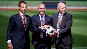 El jefe de Rubiales en la UEFA rompe su silencio: "Lo que hizo fue inapropiado"