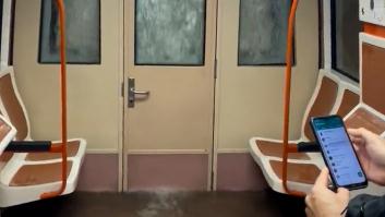 El vídeo del pánico en un vagón de Metro de Madrid por las lluvias torrenciales