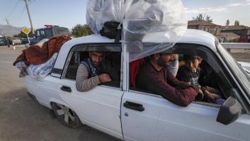 La tragedia de los refugiados se impone al dolor por la desaparición del Karabaj