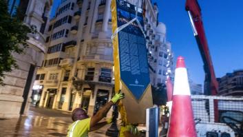 Ni rastro del 15M: Valencia retira el monolito en homenaje a los movimientos vecinales y sociales