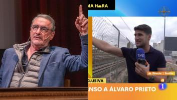 Carlos Herrera se pronuncia sobre la polémica imagen de Álvaro Prieto en RTVE: "Un Núremberg televisivo"
