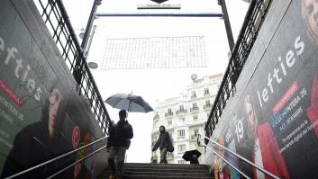 Caos en carreteras y Metro de Madrid por las mayores lluvias en la historia del centro de la capital