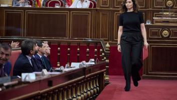 Ayuso carga contra la amnistía en el Senado: "Si esta indignidad triunfa, pronto no habrá españoles"