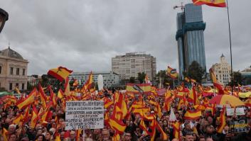 Unas 100.000 personas protestan en Madrid contra la amnistía en una manifestación apoyada por Vox