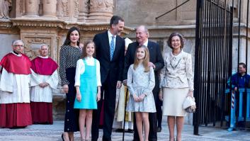 El rey emérito se reencuentra con la princesa de Asturias, su nieta, más de tres años después