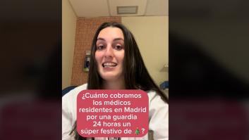 Desvela cuánto cobran los médicos residentes por trabajar un "súperfestivo" en Madrid y se monta lío
