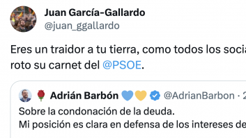 García-Gallardo (Vox) provoca un lío tremendo con este tuit sobre el presidente de Asturias