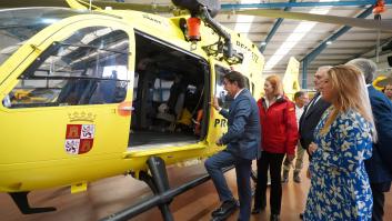 Castilla y León estrena su gran helicóptero de rescate a la velocidad del AVE