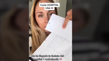 Una española enseña cuánto le ha costado que su hijo estuviera un día en un hospital de EEUU: duele