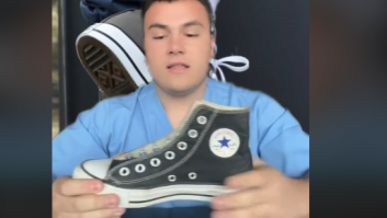 Un podólogo habla así de las zapatillas de la marca Converse