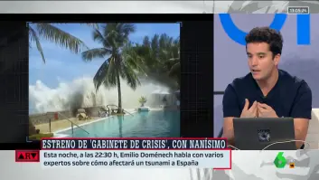Emilio Doménech advierte en 'Gabinete de crisis' de la fragilidad de España ante los tsunamis