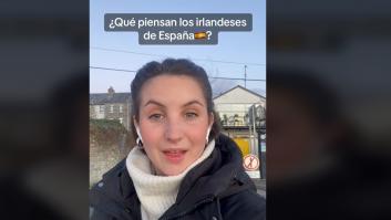 Cuenta lo que dice un profesor en Irlanda sobre España: ella explica que no es así, pero no la cree
