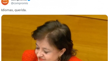 Una diputada de Vox en Valencia se lía y Compromís no desaprovecha la oportunidad: "Idiomas, querida"