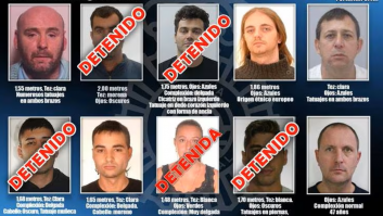 Estos son los 5 fugitivos más buscados por la policía española