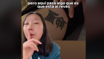 Una china residente en Madrid arrasa con sus reacciones a tatuajes en chino que tienen los españoles