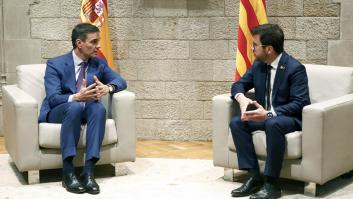 Sánchez cierra cinco acuerdos con Aragonès: una ley del plurilingüismo y una nueva reunión de la mesa de diálogo