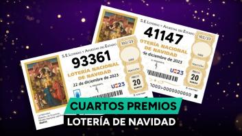 93.361 y 41.147, cuartos premios de la Lotería de Navidad 2023