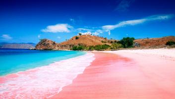 Las nueve playas idílicas con arena rosa