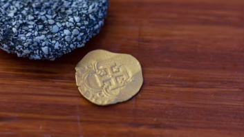 La moneda española de 90.000 euros perdida hace 400 años aparece en Florida