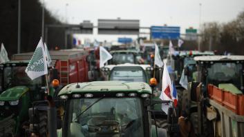 Agricultores franceses rumbo a París