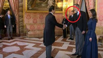 El momento tierra, trágame del embajador japonés frente a Felipe VI: la cara de Sánchez lo dice todo