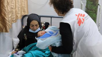 Así es dar a luz en Gaza