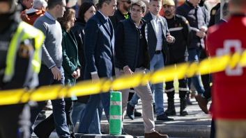 Sánchez, desde el incendio de Valencia: "La prioridad ahora es la búsqueda de víctimas"