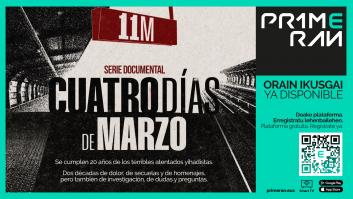 Primeran estrena mañana la serie documental de Lacoproductora (PRISA) '11M, cuatro días de marzo'