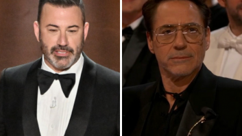 Críticas a Jimmy Kimmel por su comentario sobre Robert Downey Jr. en los Oscar