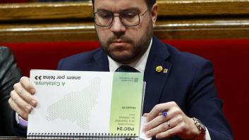 Pere Aragonès se queda a un voto de aprobar los Presupuestos y baraja un adelanto electoral en Cataluña