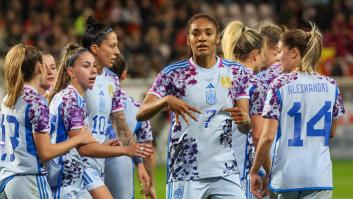 España inicia su camino a la Eurocopa femenina con un contundente triunfo frente a Bélgica (0-7)