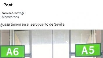 La "guasa" del aeropuerto de Sevilla que no hará ninguna gracia a los aficionados del Mallorca después de la final de Copa