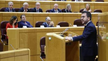Pere Aragonès defiende la amnistía en el Senado y apunta al siguiente paso: "El referéndum es inevitable"
