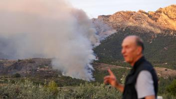 800 hectáreas quemadas y 180 desalojados por un incendio en Alicante