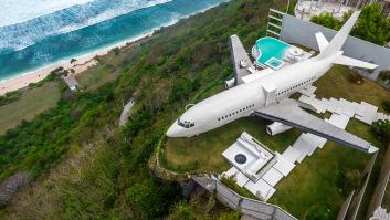 La increíble mansión fabricada con el esqueleto de un Boeing 737
