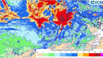 La AEMET alarga el periodo de abundantes lluvias y pone en alerta 4 zonas de España