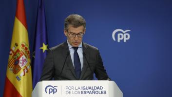Feijóo acusa a Sánchez de pretender que los españoles "dimitamos de la democracia"