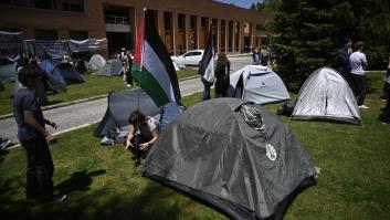 Las protestas estudiantiles por Gaza saltan a España, llenan de proclamas los campus y alcanzan el primer plano político